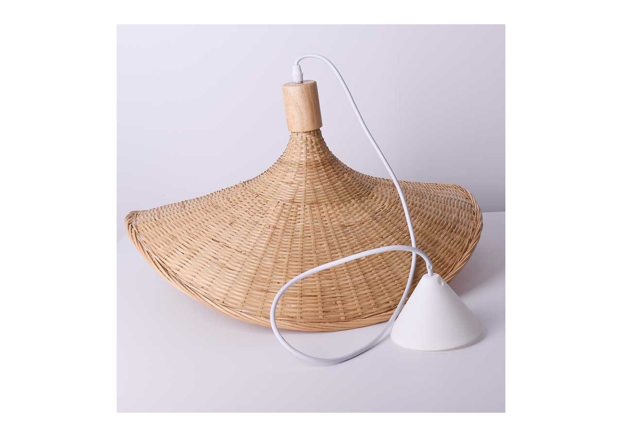 Suspension en osier "Bellas" - LM158 - Barcelona LED