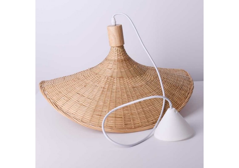 Suspension en osier "Bellas" - LM158 - Barcelona LED