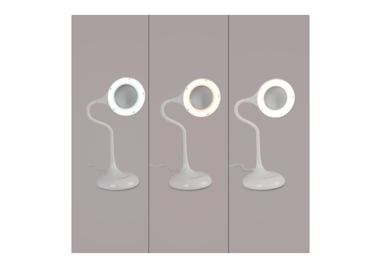 Lampe loupe LED de bureau-Dimmable-CCT-8W - L1020-B - Barcelona LED