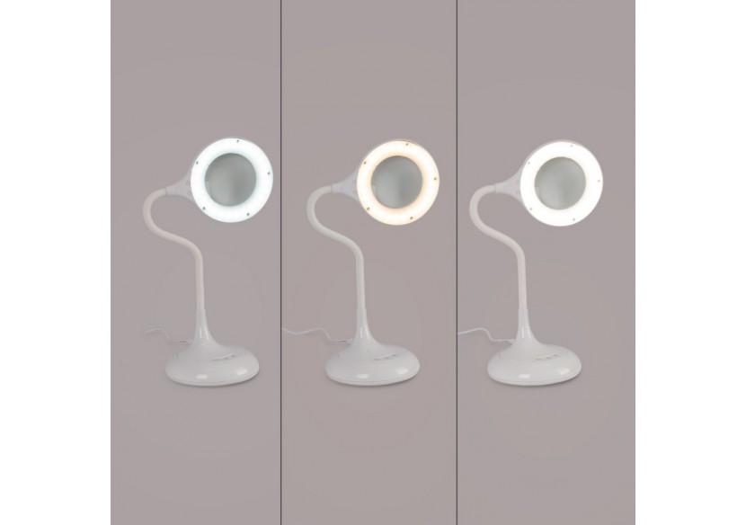 Lampe loupe LED de bureau-Dimmable-CCT-8W - L1020-B - Barcelona LED