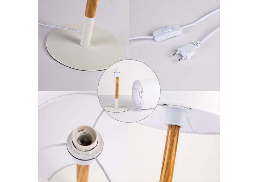 Lampe de table "Class" E27 - LN1301-B - Barcelona LED