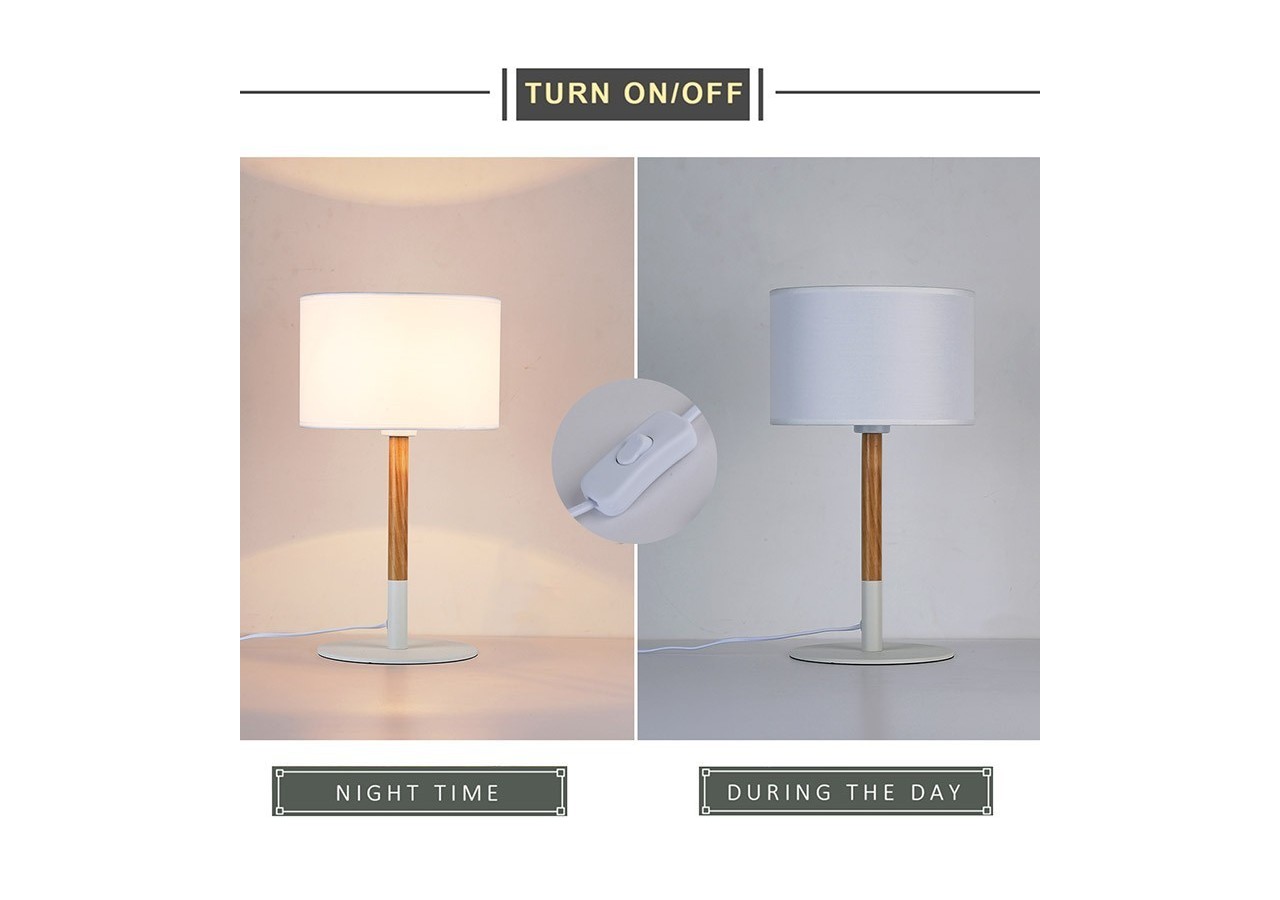 Lampe de table "Class" E27 - LN1301-B - Barcelona LED