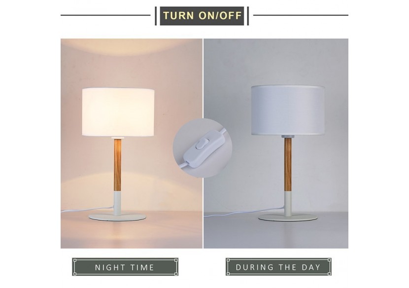 Lampe de table "Class" E27 - LN1301-B - Barcelona LED