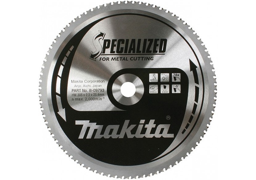 Lame pour LC1230 support tôles minces - Makita : Confort'Mat