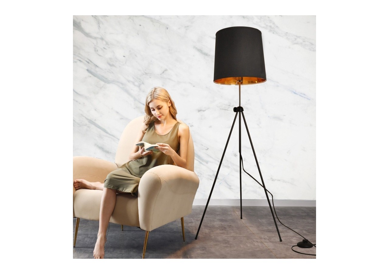 Lampe sur pied tripode "Kappen" - L3059 - Barcelona LED