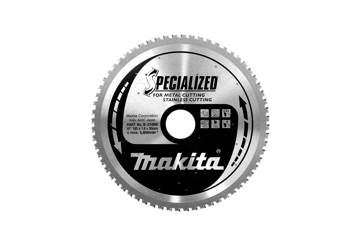 Lames pour 4131 support inox et métal - Makita : Confort'Mat