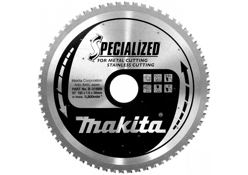 Lames pour 4131 support inox et métal - Makita : Confort'Mat