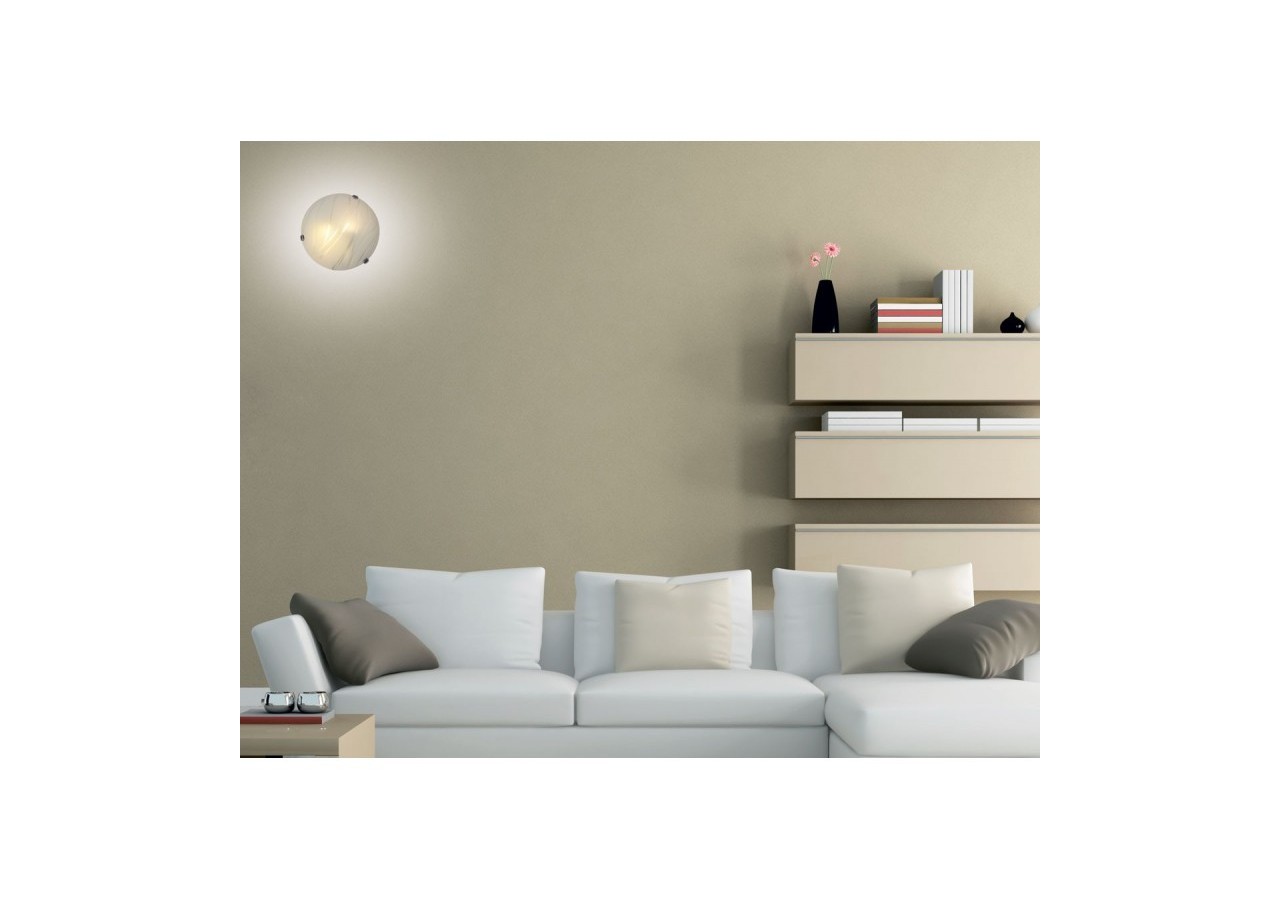 Applique Plafonnier "Luna Piena CR3" 2xE27 - L5055-CR3 - Barcelona LED