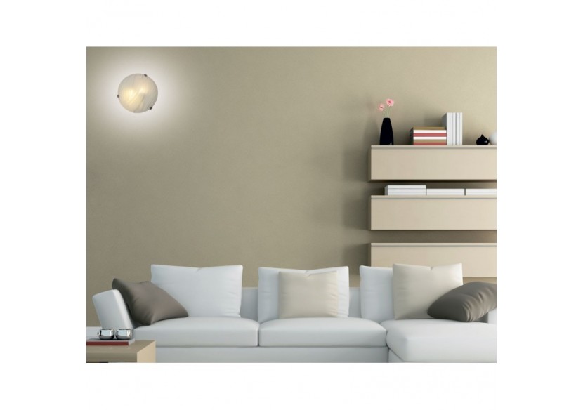 Applique Plafonnier "Luna Piena CR3" 2xE27 - L5055-CR3 - Barcelona LED Applique Plafonnier "Luna Piena CR3" 2xE27 - L5055-CR3 - Barcelona LED