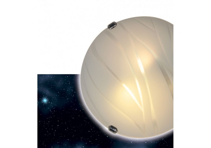 Applique Plafonnier "Luna Piena CR3" 2xE27 - L5055-CR3 - Barcelona LED Applique Plafonnier "Luna Piena CR3" 2xE27 - L5055-CR3 - Barcelona LED