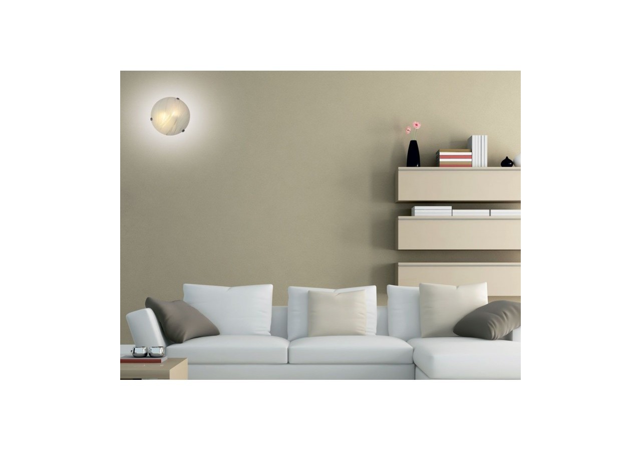 Applique murale "Luna Piena CR3" 2xE27 - L5051-CR3 - Barcelona LED