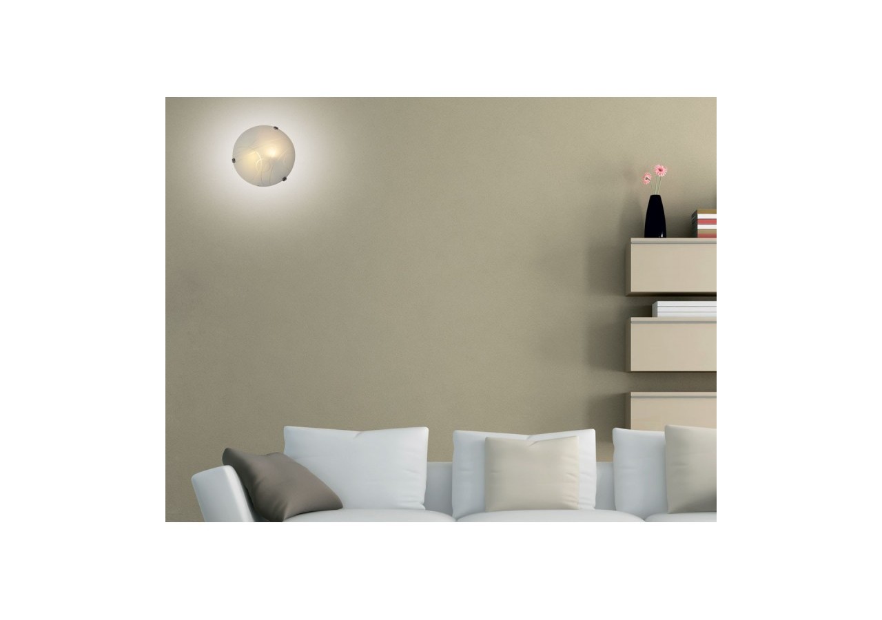 Applique plafonnier "Luna Piena CR2" 2xE27 - L5051-CR2 - Barcelona LED