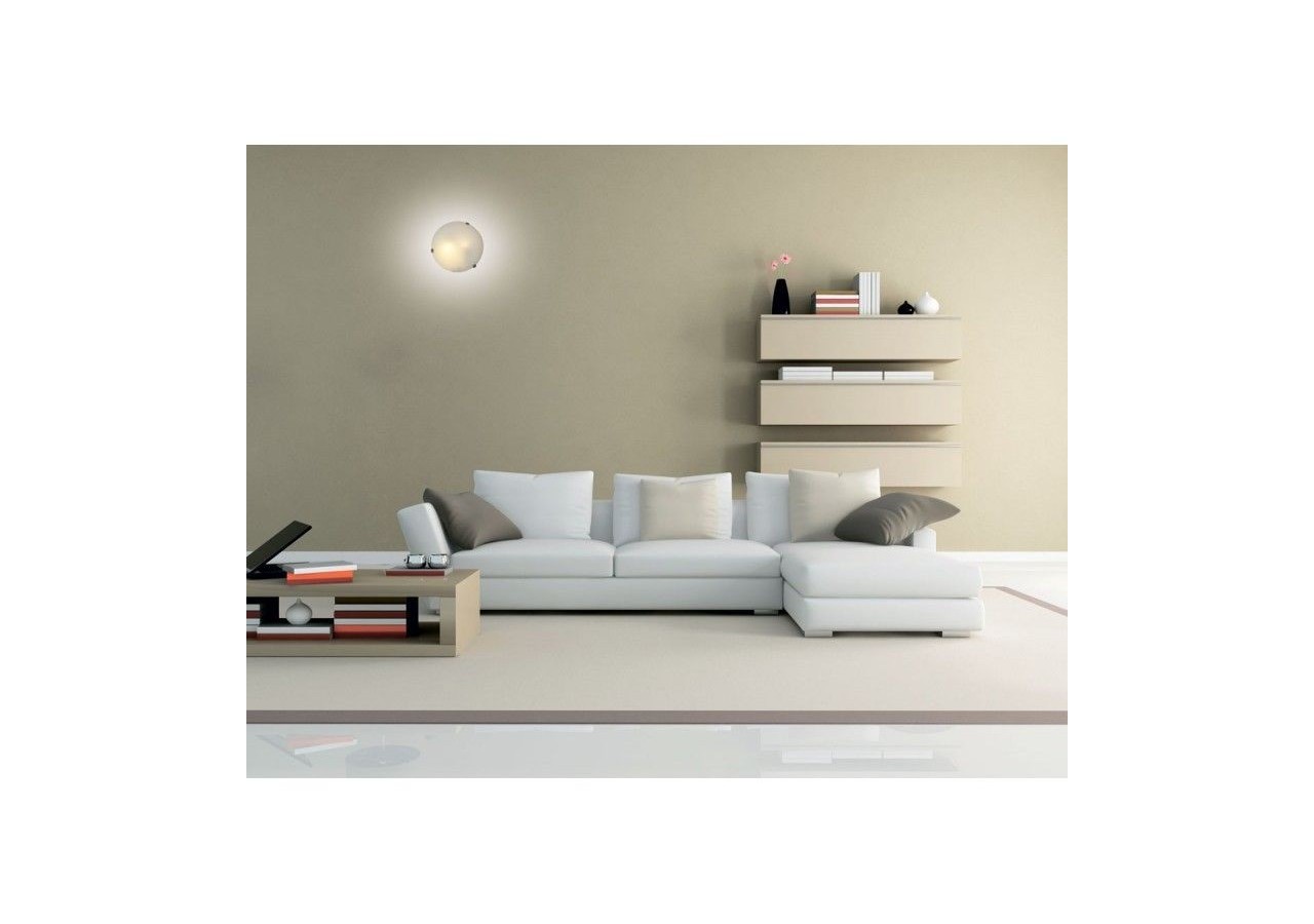 Applique Plafonnier "Luna Piena CR1" 2xE27 - L5051-CR1 - Barcelona LED
