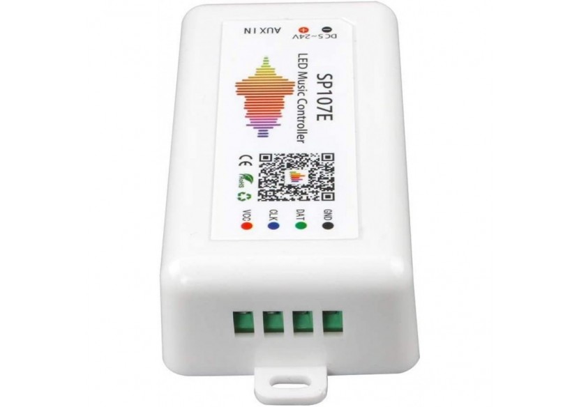 Contrôleur musical LED IC Pixel RGB/RGBW Bluetooth-5-24V DC-960 pixels - SP107E - Barcelona LED