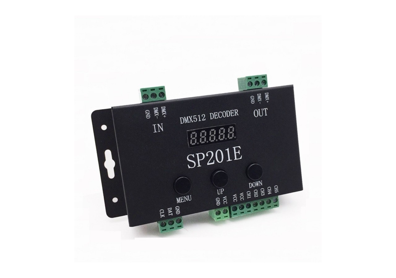 Décodeur DMX DMX-SPI convertisseur de signal pour ruban LED - B1568 - Barcelona LED