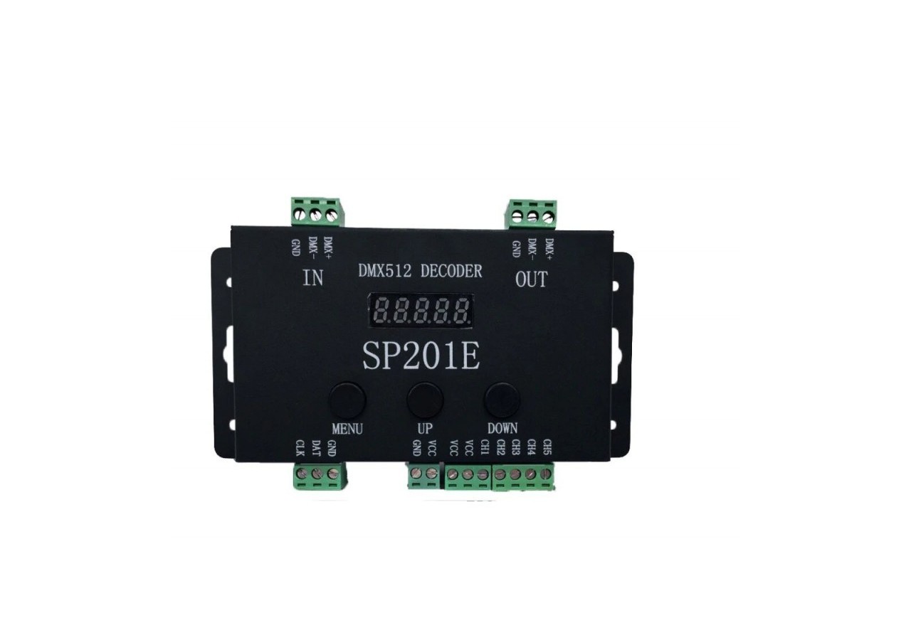 Décodeur DMX DMX-SPI convertisseur de signal pour ruban LED - B1568 - Barcelona LED