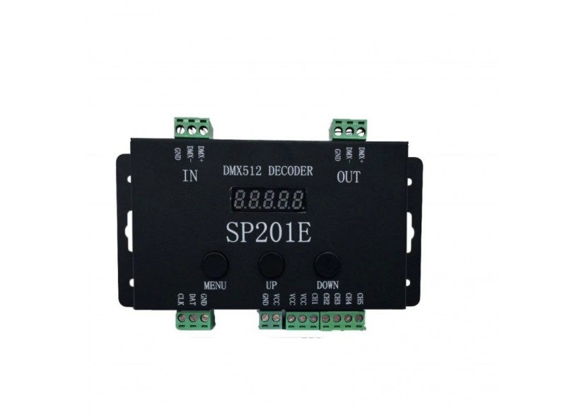 Décodeur DMX DMX-SPI convertisseur de signal pour ruban LED - B1568 - Barcelona LED