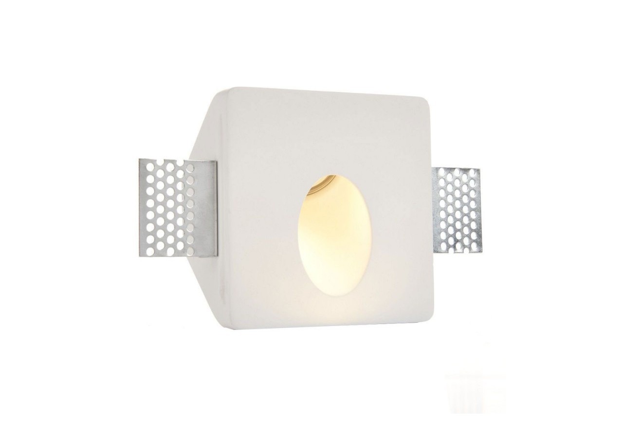 Applique encastrable LED en plâtre "Olive" 1W - B263 - Barcelona LED