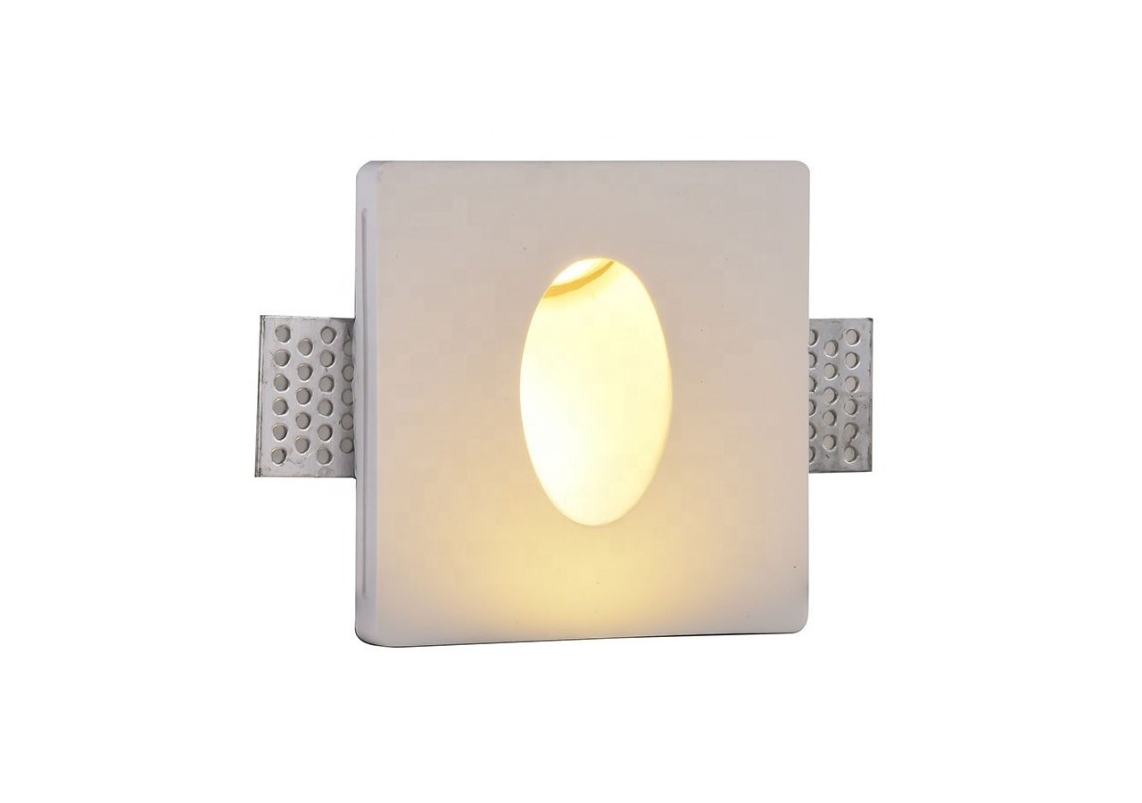 Applique encastrable LED en plâtre "Olive" 1W - B263 - Barcelona LED