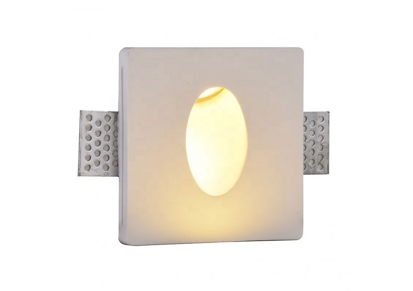 Applique encastrable LED en plâtre "Olive" 1W - B263 - Barcelona LED Applique encastrable LED en plâtre "Olive" 1W - B263 - Barcelona LED