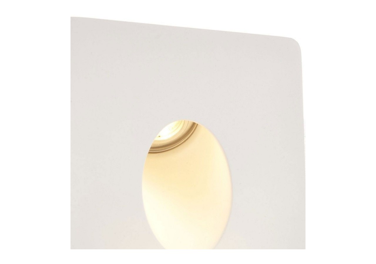 Applique encastrable LED en plâtre "Olive" 1W - B263 - Barcelona LED