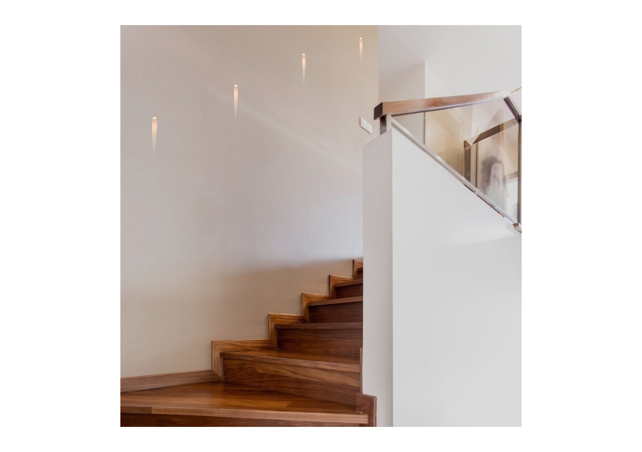 Applique encastrable LED en plâtre "Gota" 1W - B258 - Barcelona LED