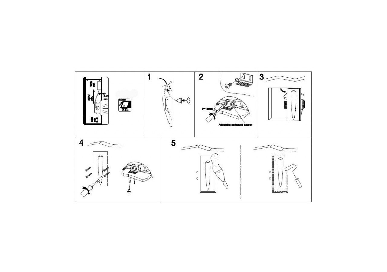 Applique encastrable LED en plâtre "Gota" 1W - B258 - Barcelona LED