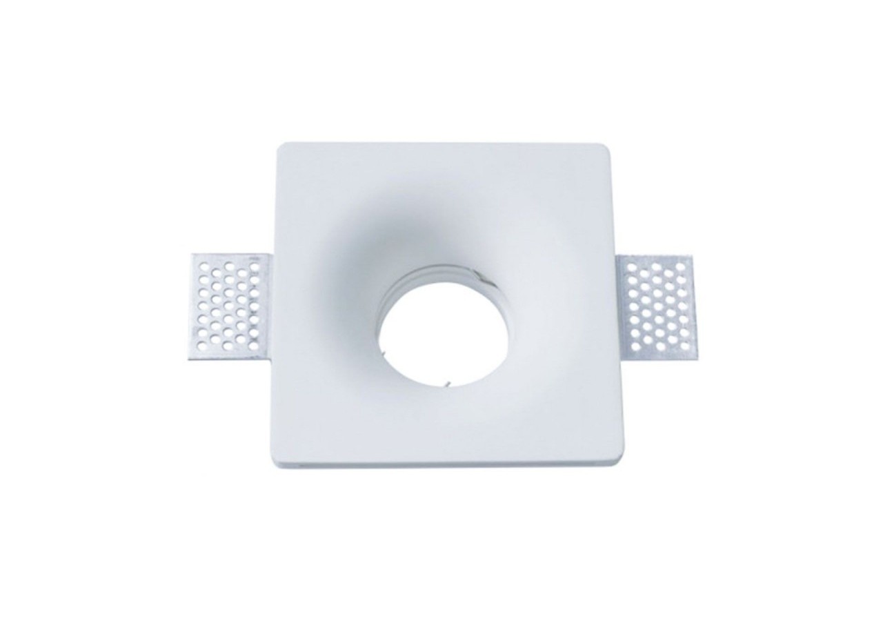 Support spot à encastrer en plâtre pour ampoule GU10 - B254 - Barcelona LED