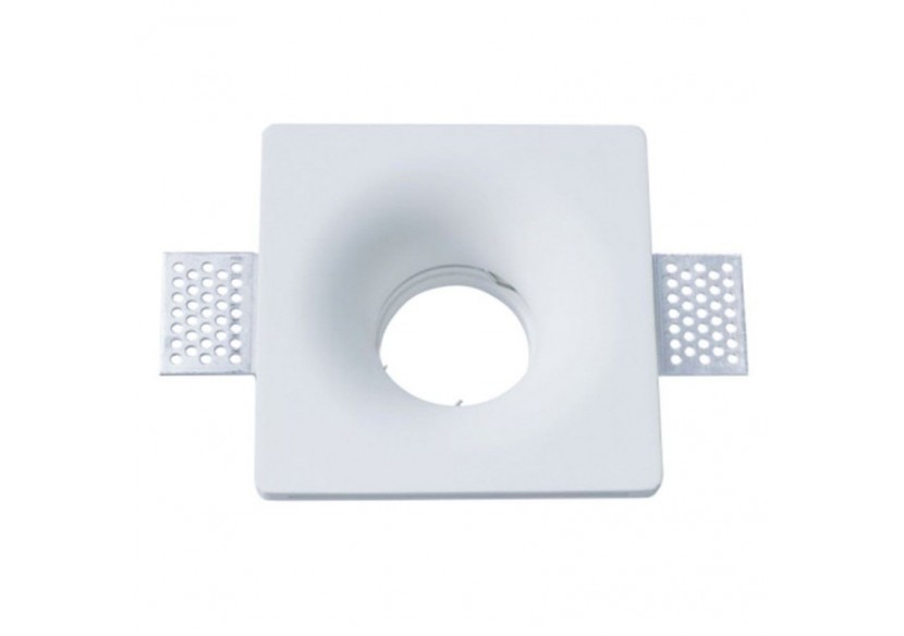 Support spot à encastrer en plâtre pour ampoule GU10 - B254 - Barcelona LED Support spot à encastrer en plâtre pour ampoule GU10 - B254 - Barcelona LED