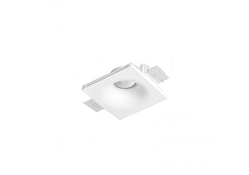 Support spot à encastrer en plâtre pour ampoule GU10 - B254 - Barcelona LED Support spot à encastrer en plâtre pour ampoule GU10 - B254 - Barcelona LED