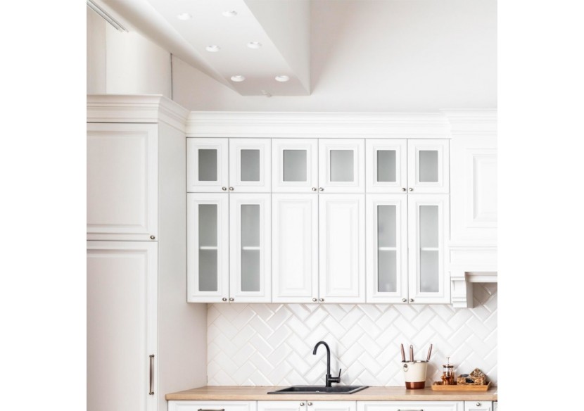 Support spot à encastrer en plâtre pour ampoule GU10 - B254 - Barcelona LED Support spot à encastrer en plâtre pour ampoule GU10 - B254 - Barcelona LED