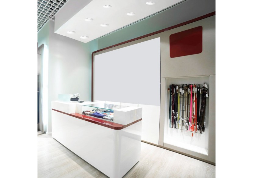 Support spot à encastrer en plâtre pour ampoule GU10 - B254 - Barcelona LED Support spot à encastrer en plâtre pour ampoule GU10 - B254 - Barcelona LED