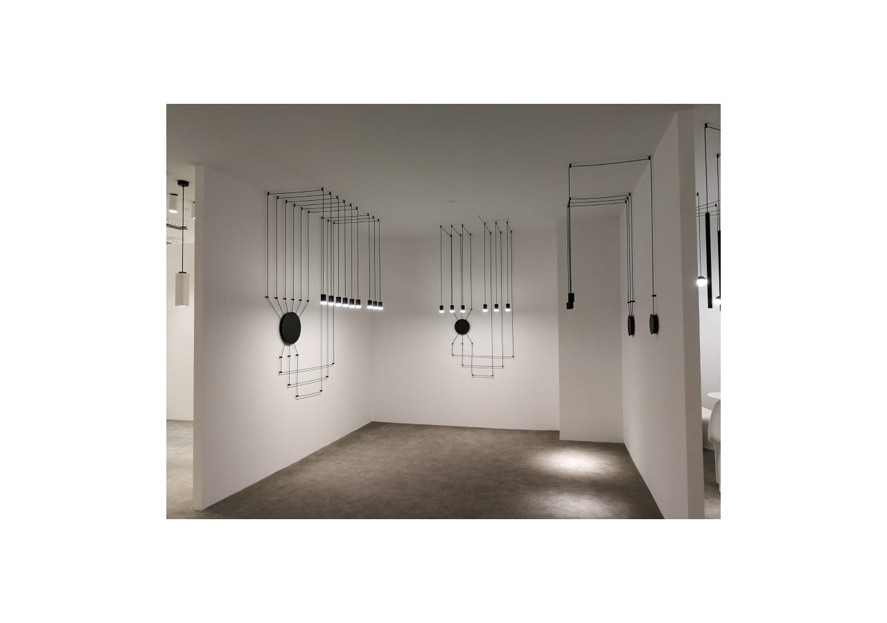 Suspension design "Nébula" 9x6W - LN4029-9-N - Barcelona LED