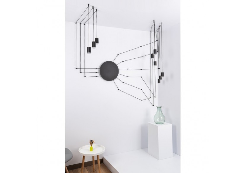 Suspension design "Nébula" 9x6W - LN4029-9-N - Barcelona LED