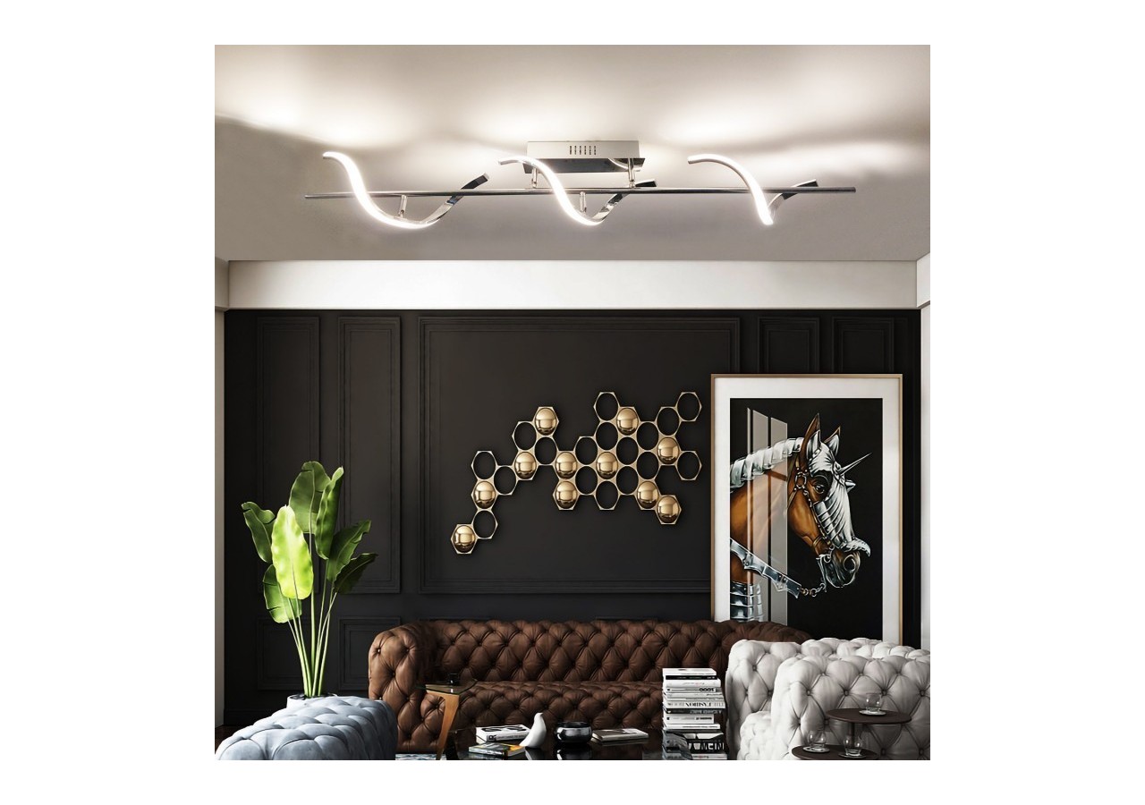 Plafonnier LED Bergman 30W-Gamme Hollywood 30W 3000K - LN1411 - Barcelona LED