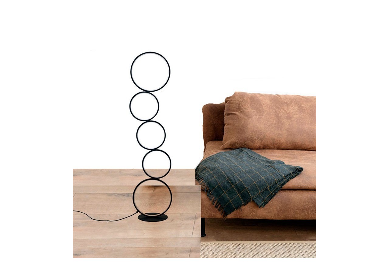 Lampadaire LED en aluminium "NATALIE"-30W-Lumière chaude - LN1414-N - Barcelona LED