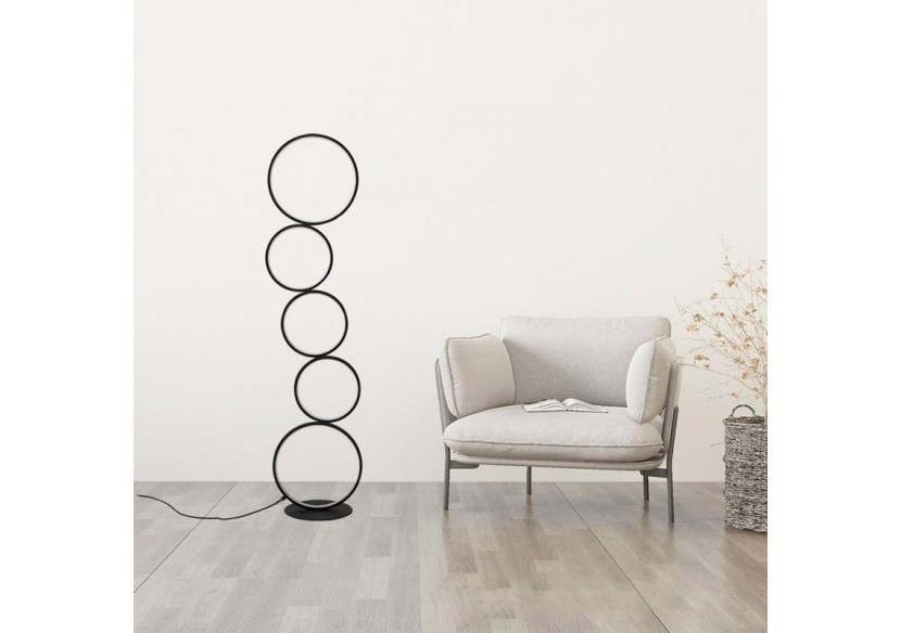 Lampadaire LED en aluminium "NATALIE"-30W-Lumière chaude - LN1414-N - Barcelona LED