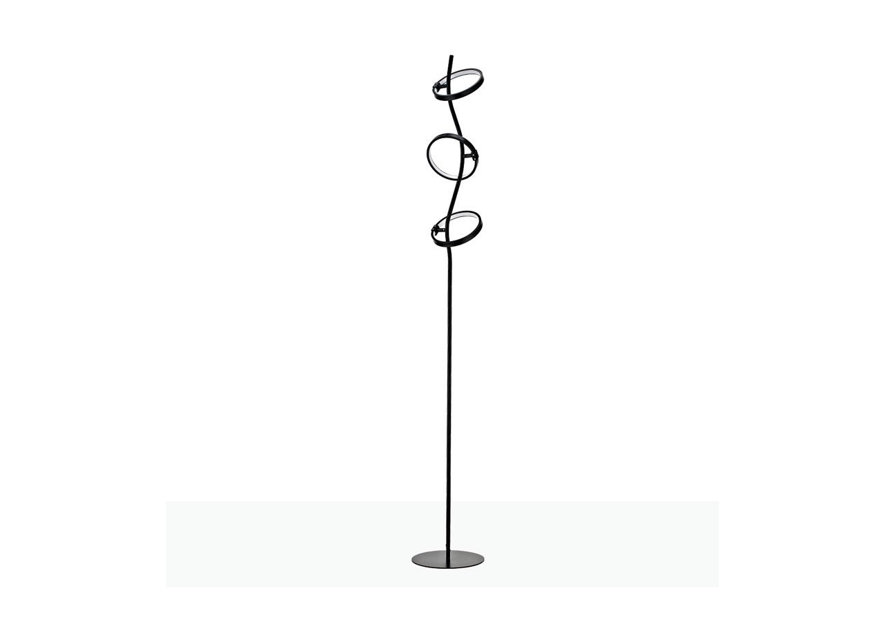 Lampadaire LED en aluminium "GARLAND HOLLYWOOD"-15W-Lumière chaude - LN1616-N - Barcelona LED