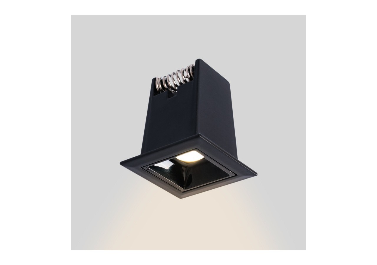 Spot LED encastrable carré 2W-UGR18-IRC90-Puce OSRAM - B1218-2W-N-BN - Barcelona LED