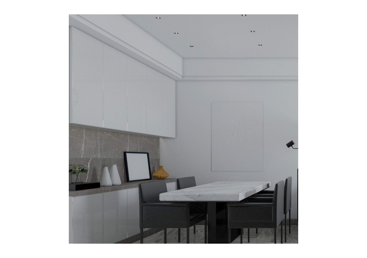 Spot LED encastrable carré 2W-UGR18-IRC90-Puce OSRAM - B1218-2W-N-BN - Barcelona LED