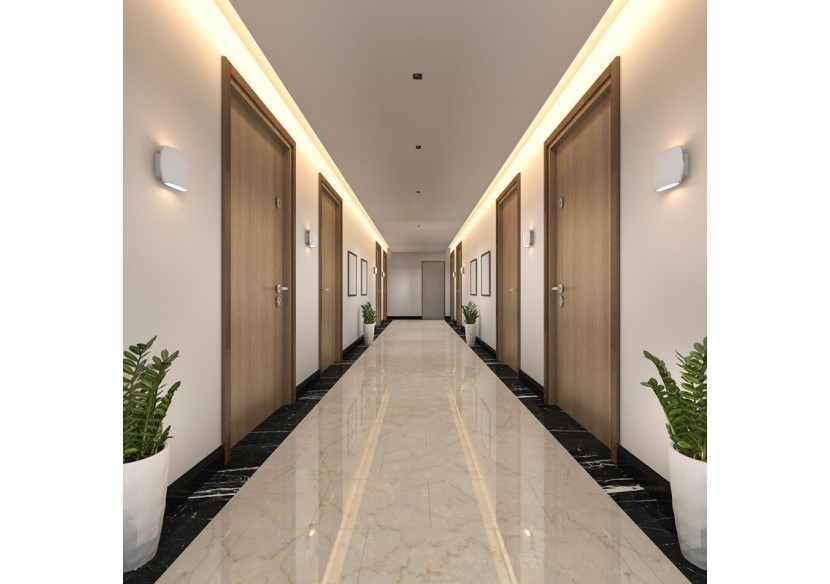 Spot LED encastrable carré 2W-UGR18-IRC90-Puce OSRAM - B1218-2W-N-BN - Barcelona LED