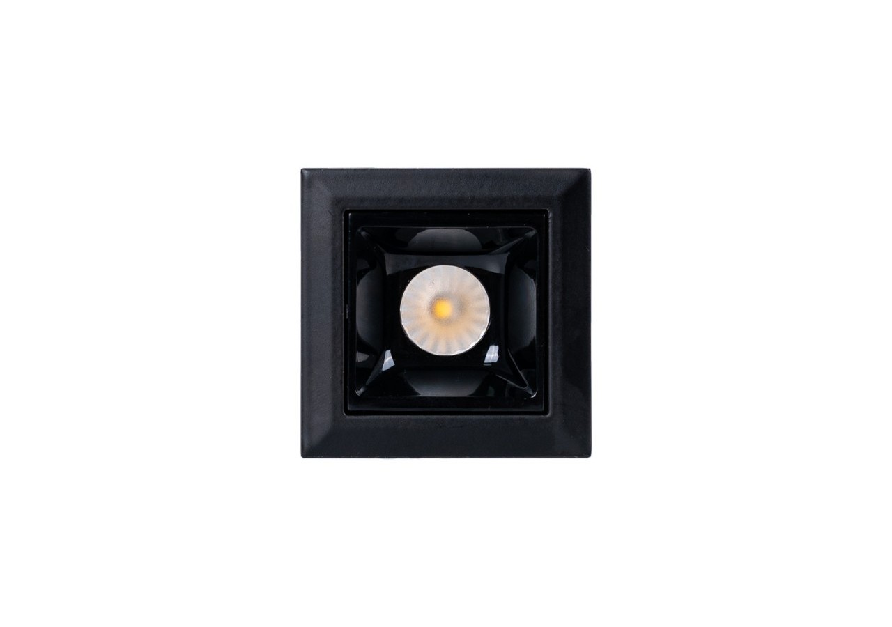 Spot LED encastrable carré 2W-UGR18-IRC90-Puce OSRAM - B1218-2W-N-BN - Barcelona LED