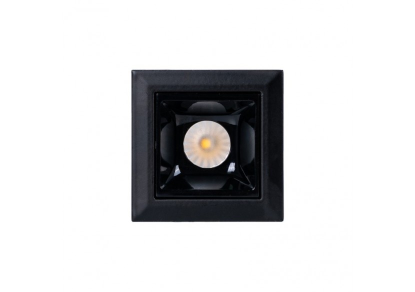 Spot LED encastrable carré 2W-UGR18-IRC90-Puce OSRAM - B1218-2W-N-BN - Barcelona LED