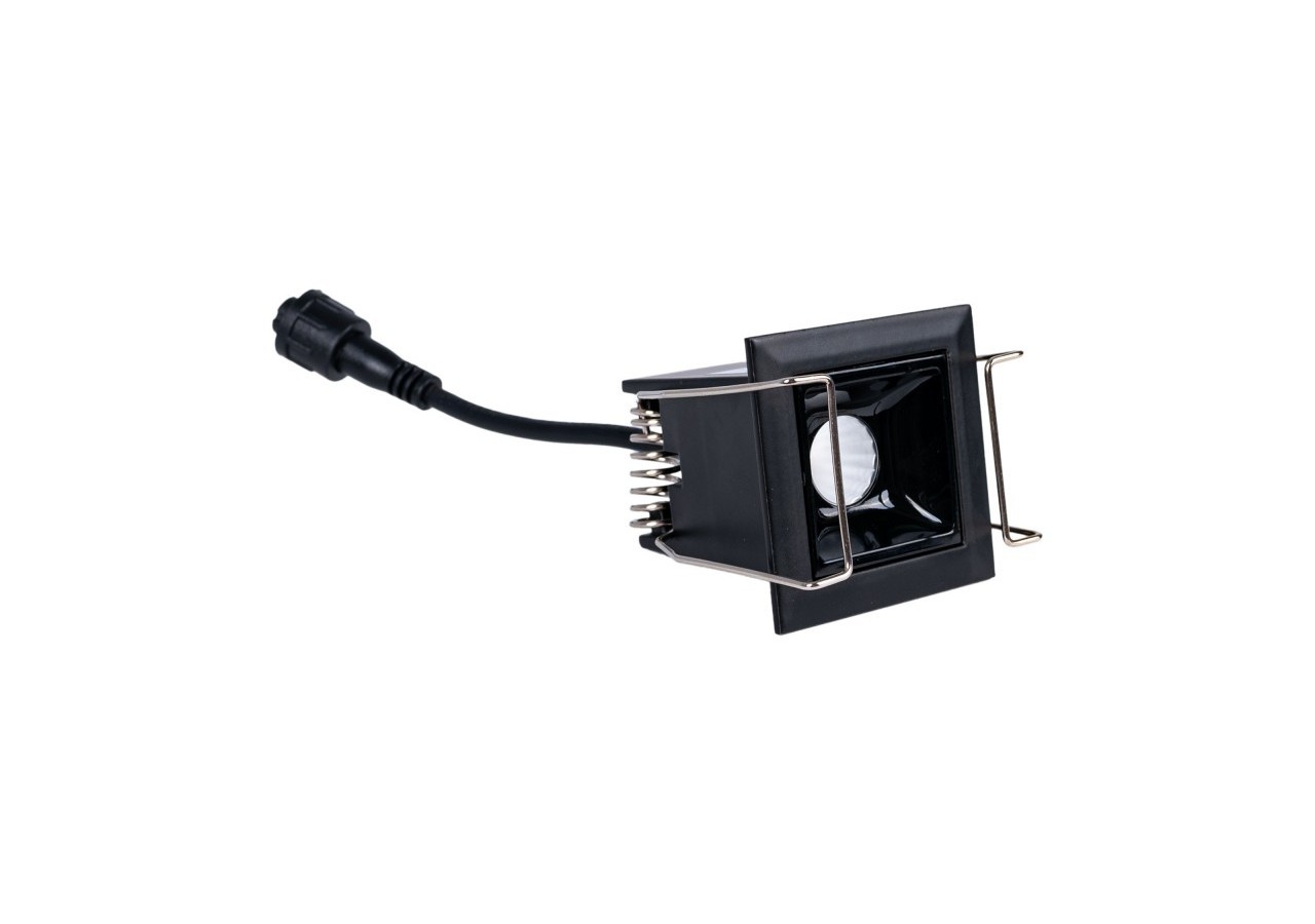 Spot LED encastrable carré 2W-UGR18-IRC90-Puce OSRAM - B1218-2W-N-BN - Barcelona LED