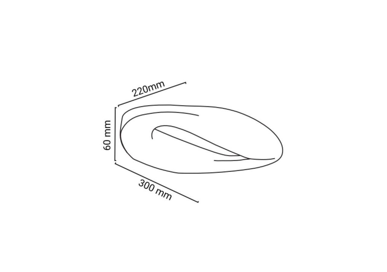 Applique murale LED 9W "Dali" - LN1525-G - Barcelona LED