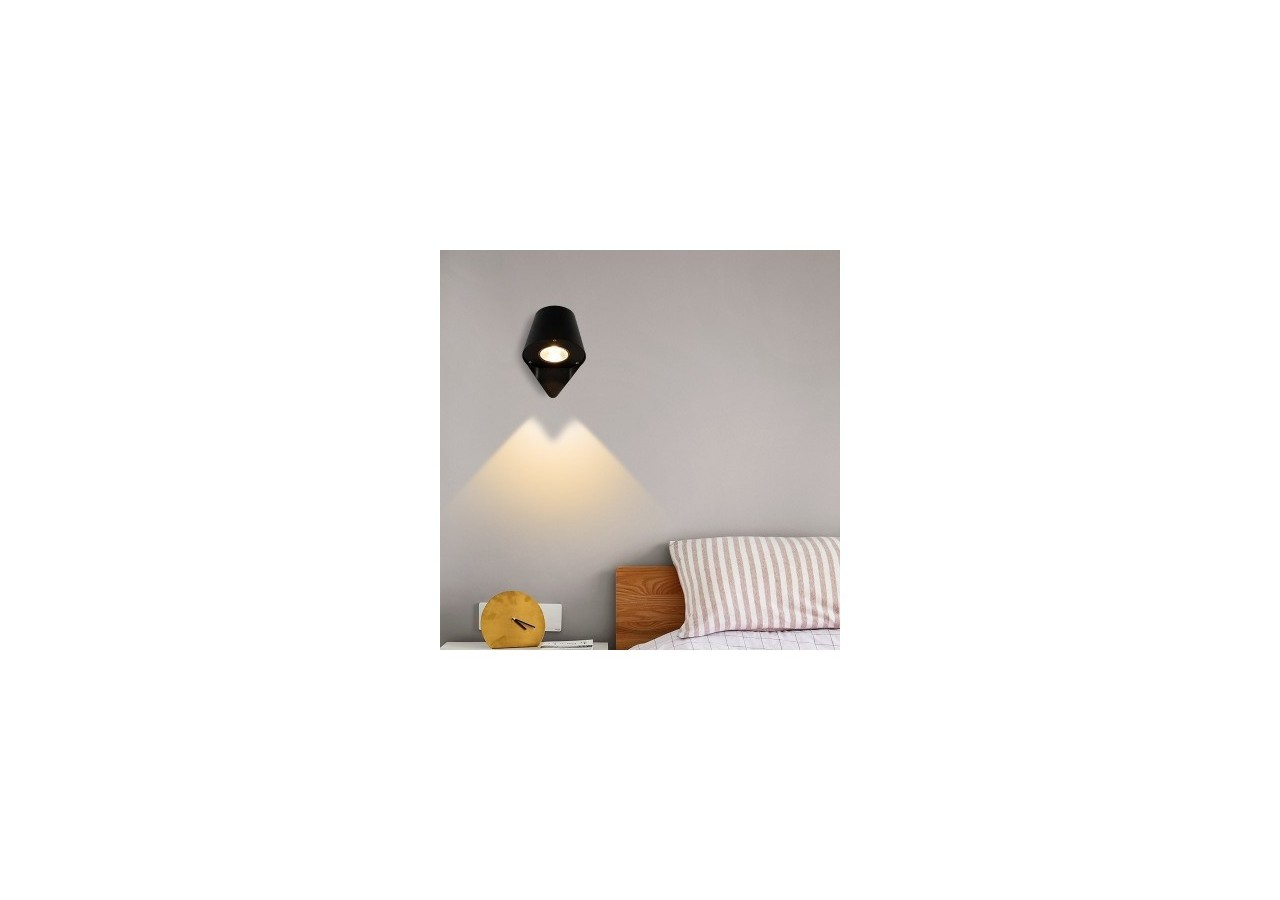 Applique murale LED 12W "Kartoo" IP54 - LN1516-N - Barcelona LED