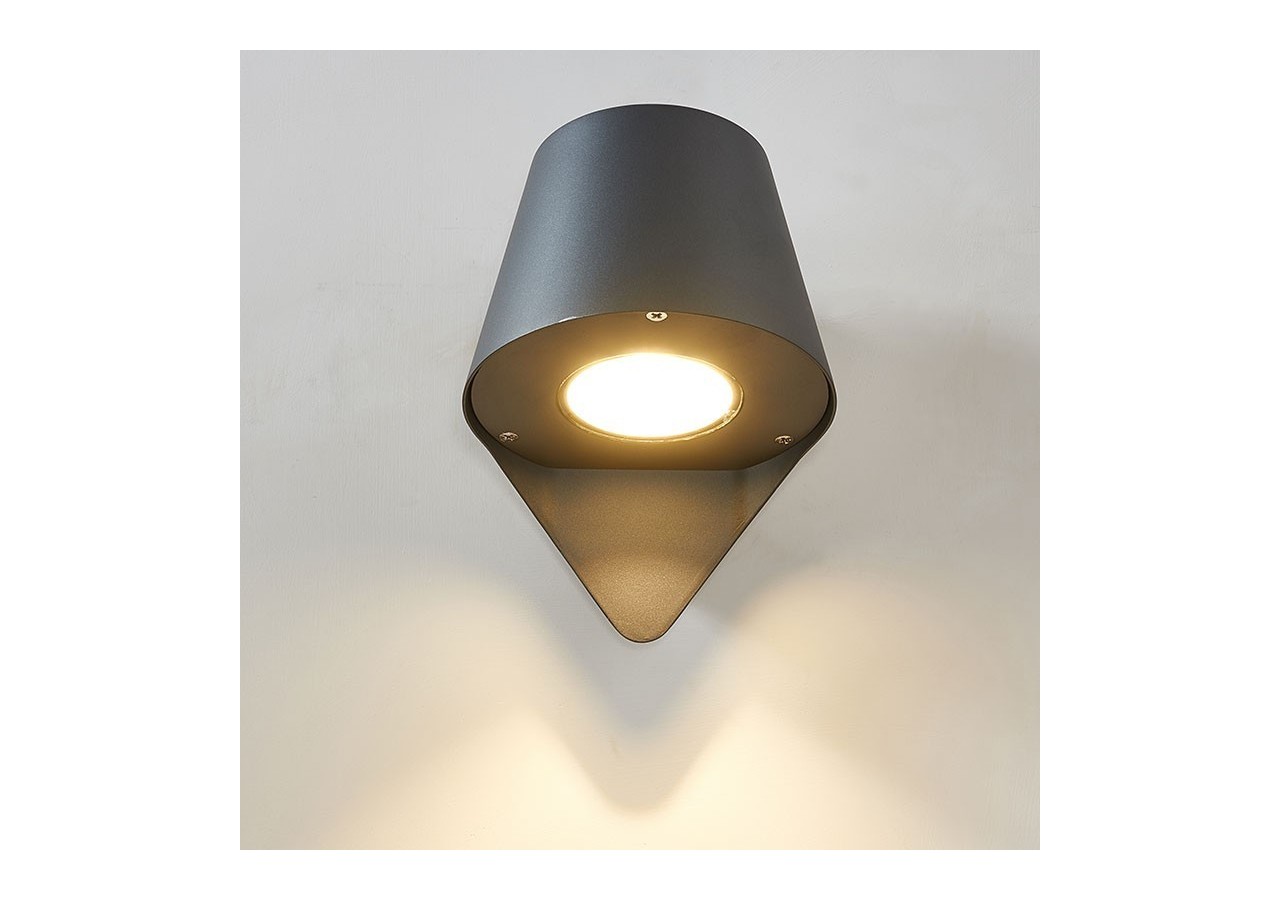 Applique murale LED 12W "Kartoo" IP54 - LN1516-N - Barcelona LED