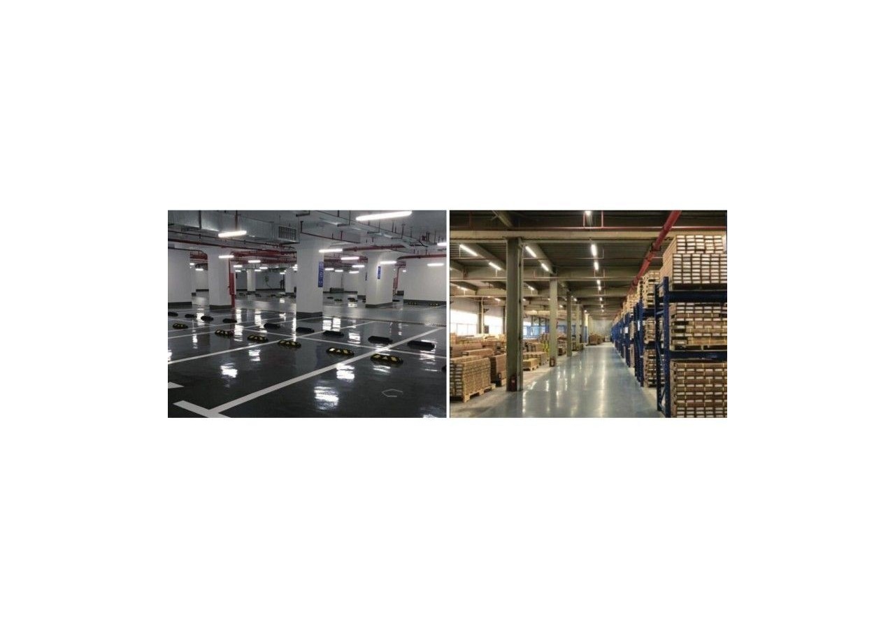 Réglette LED étanche CCT connectable avec capteur de mouvement-120cm-40W-IP65 - B8400-120-S-CCT - Barcelona LED