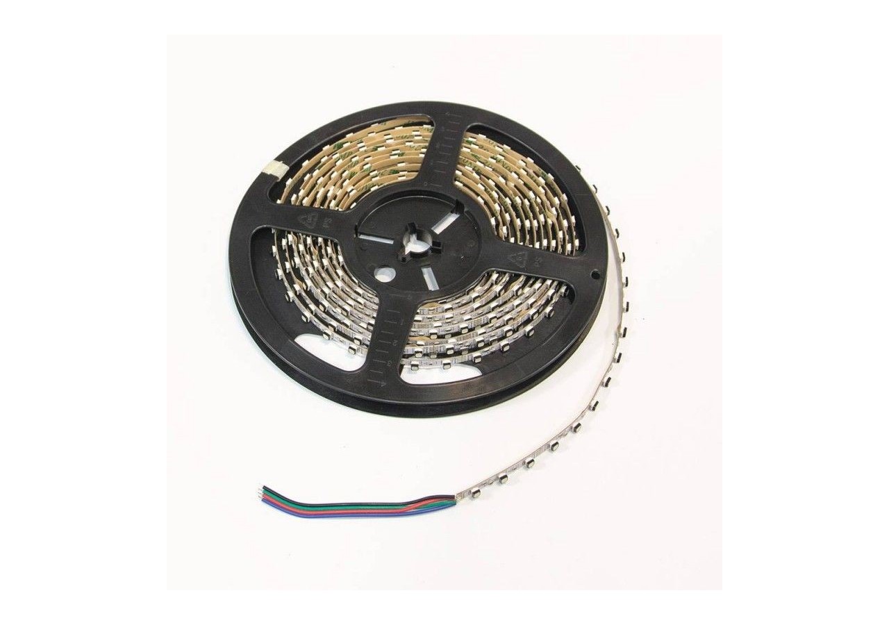 Ruban LED RGB 12V DC SMD 3535 72W IP20 5M PCB 5mm - B1547-5-IP20 - Barcelona LED