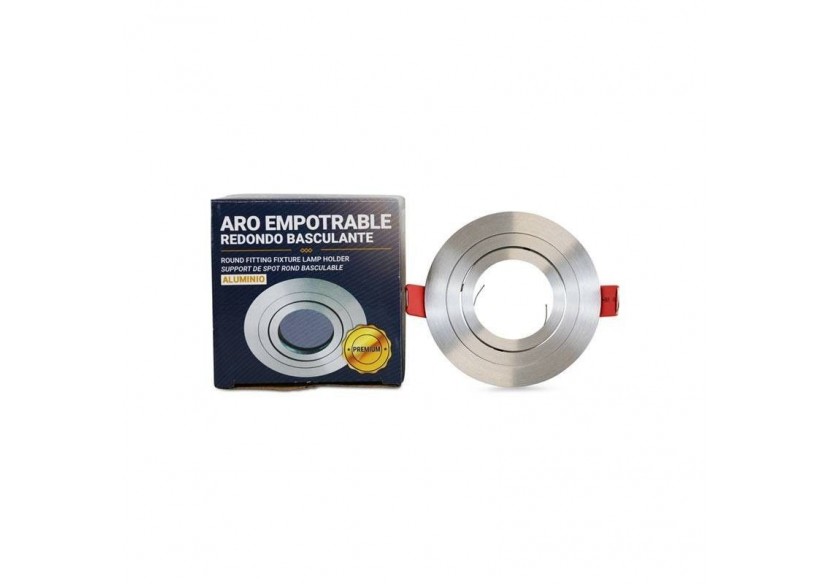 Collerette ronde orientable à encastrer GU10 / MR16 - B962-AL - Barcelona LED Collerette ronde orientable à encastrer GU10 / MR16 - B962-AL - Barcelona LED